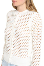 Load image into Gallery viewer, Mesh-knit cardigan
