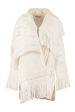 Load image into Gallery viewer, Oversize tricot wool cardigan
