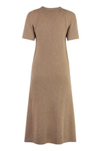 Load image into Gallery viewer, Ribbed knit midi dress
