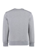 Load image into Gallery viewer, Embroidered logo crew-neck sweatshirt
