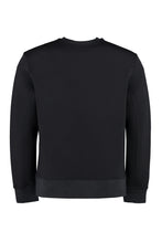 Load image into Gallery viewer, Embroidered logo crew-neck sweatshirt
