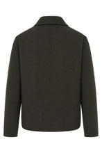 Load image into Gallery viewer, Jacket in mixed wool with front zip
