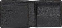 Load image into Gallery viewer, GG supreme fabric and leather wallet
