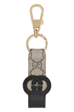 Load image into Gallery viewer, Fabric key ring with logo
