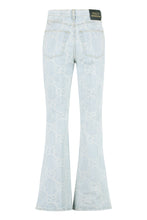 Load image into Gallery viewer, Flared stretch cotton jeans
