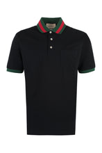 Load image into Gallery viewer, Cotton-piqué polo shirt
