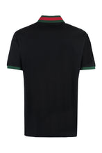 Load image into Gallery viewer, Cotton-piqué polo shirt
