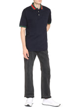 Load image into Gallery viewer, Stretch cotton piqué polo shirt
