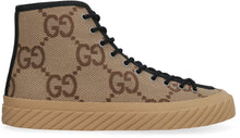 Load image into Gallery viewer, All over GG logo high-top sneakers
