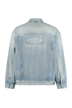 Load image into Gallery viewer, Bleach wash denim jacket
