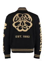 Load image into Gallery viewer, High collar zipped cardigan
