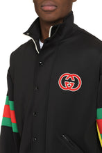 Load image into Gallery viewer, Jersey bomber jacket
