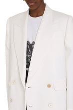 Load image into Gallery viewer, Double-breasted wool blazer
