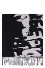 Load image into Gallery viewer, Graffiti print wool scarf
