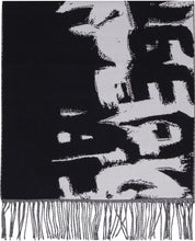 Load image into Gallery viewer, Graffiti print wool scarf
