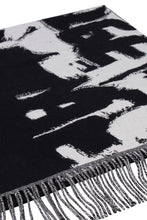 Load image into Gallery viewer, Graffiti print wool scarf
