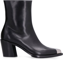 Load image into Gallery viewer, Punk leather ankle boots
