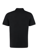 Load image into Gallery viewer, Embroidered cotton-piqué polo shirt
