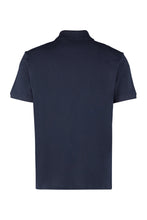 Load image into Gallery viewer, Embroidered cotton-piqué polo shirt
