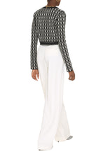 Load image into Gallery viewer, Jacquard motif cardigan
