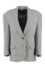 Load image into Gallery viewer, Wool single-breasted blazer
