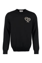 Load image into Gallery viewer, Crew-neck wool sweater

