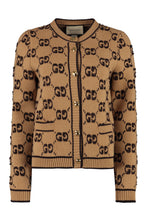 Load image into Gallery viewer, Jacquard knit cardigan
