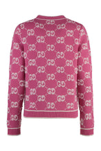 Load image into Gallery viewer, Jacquard knit cardigan
