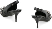 Load image into Gallery viewer, Cagole leather slingback pumps
