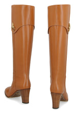Load image into Gallery viewer, Leather knee-boots
