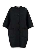 Load image into Gallery viewer, Reversible wool coat
