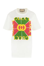 Load image into Gallery viewer, Cotton crew-neck T-shirt
