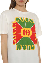 Load image into Gallery viewer, Cotton crew-neck T-shirt
