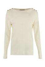 Load image into Gallery viewer, Long sleeve crew-neck sweater
