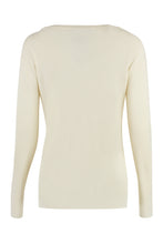 Load image into Gallery viewer, Long sleeve crew-neck sweater
