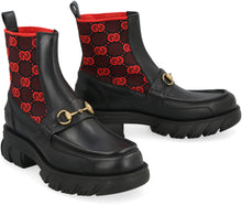 Load image into Gallery viewer, Logo detail leather booties
