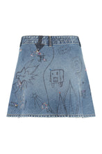 Load image into Gallery viewer, Denim mini skirt
