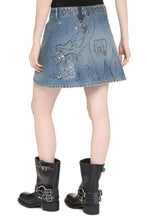Load image into Gallery viewer, Denim mini skirt
