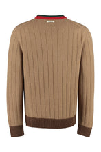 Load image into Gallery viewer, Long sleeve crew-neck sweater
