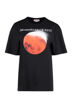 Load image into Gallery viewer, Cotton crew-neck T-shirt
