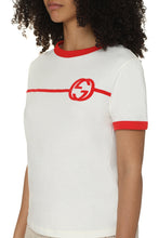 Load image into Gallery viewer, Cotton crew-neck T-shirt
