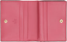 Load image into Gallery viewer, GG quilted leather card holder
