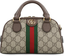 Load image into Gallery viewer, Ophidia coated fabric handbag
