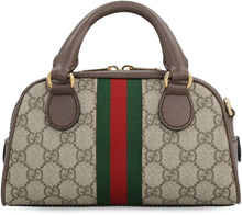 Load image into Gallery viewer, Ophidia coated fabric handbag
