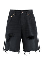 Load image into Gallery viewer, Balenciaga x Adidas - Denim bermuda shorts

