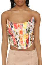 Load image into Gallery viewer, Wonderland reinforced corset with inner stays
