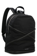 Load image into Gallery viewer, Harness leather details nylon backpack
