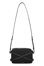 Load image into Gallery viewer, Harness leather and nylon messenger bag
