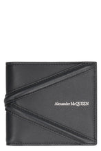 Load image into Gallery viewer, Leather flap-over wallet
