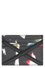 Load image into Gallery viewer, Printed leather card holder
